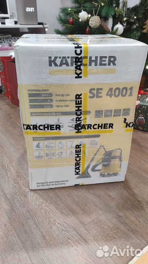 Моющий пылесос karcher SE 4001 новый