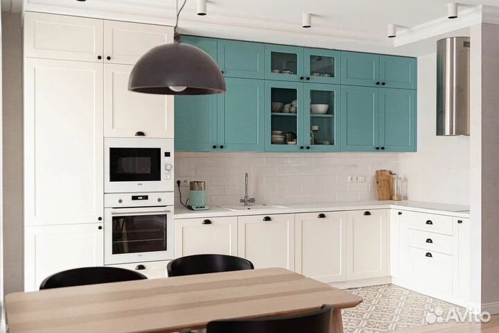 Цена за всю кухню. Кухня софт CN:032052