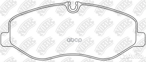 Колодки передние MB V-Class/Vito III (W447) 201