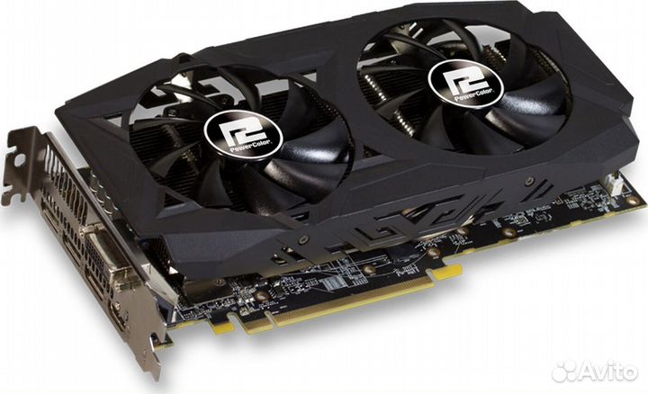 Видеокарта PowerColor RX 580 Red Dragon 8GB