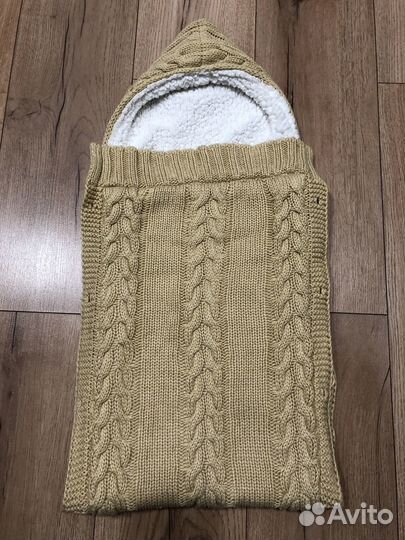 Конверт на выписку вязаный