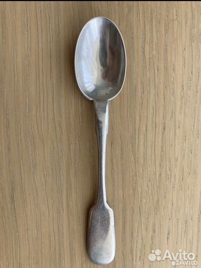 Ложки винтаж серебро 84 проба 1874 год 6 шт