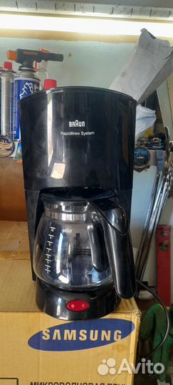 Кофеварка браун