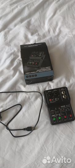 Внешняя звуковая карта usb