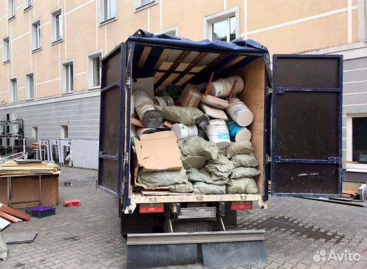 Вывоз мусора газелью