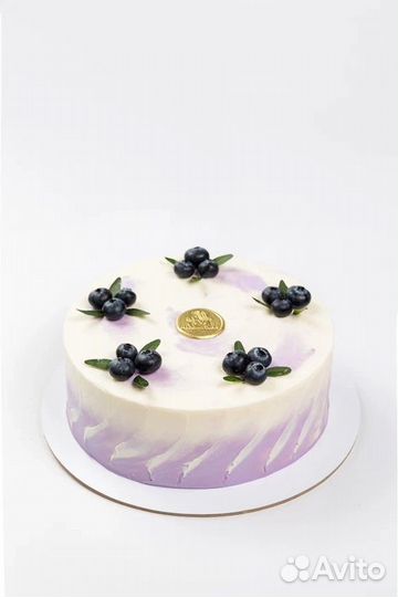 Торт сливочная черника Диаметр 16