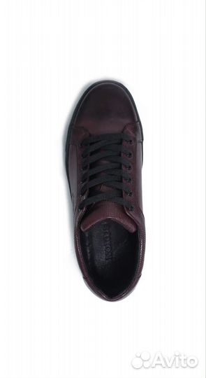 Мужские кожаные кеды новые