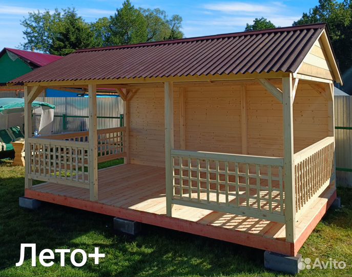 Беседка для дачи 3х5