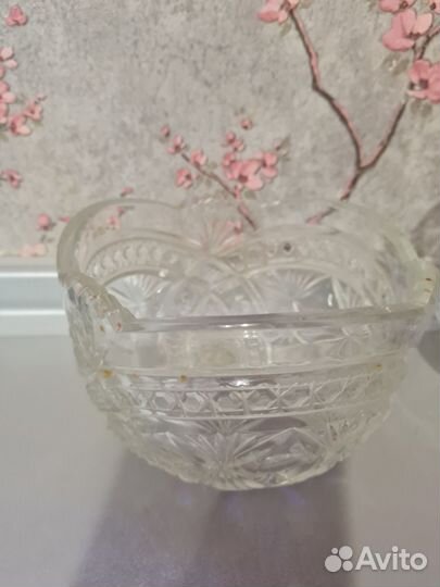 Хрустальная ваза