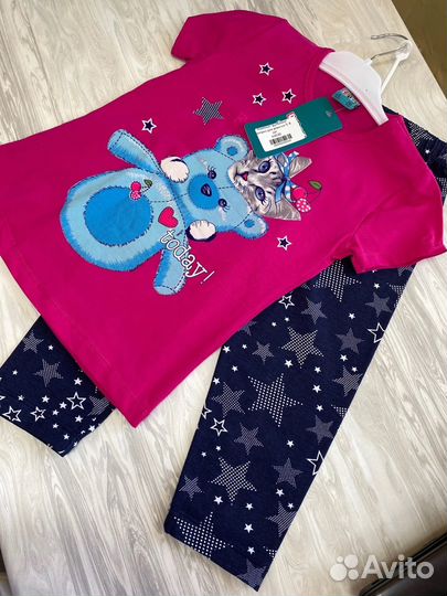 Комплект детский шорты и футболка