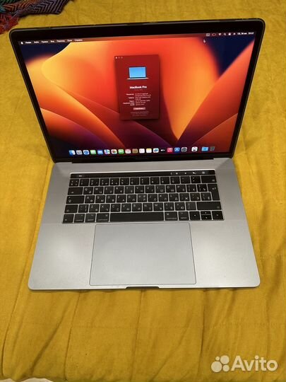 Топовый Macbook Pro 15 2019 i9 32gb 1Tb A1990