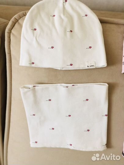 Шапка и снуд для девочки