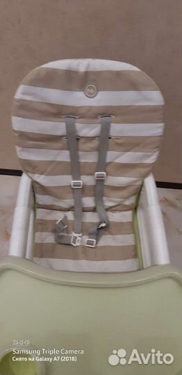 Стульчик для кормления happy baby трансформер