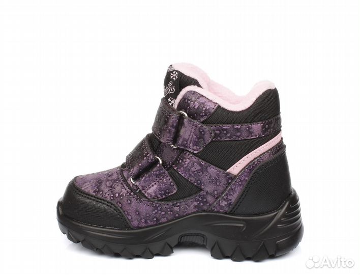Ботинки зимние Kapika (Фиолетовый, Девочка, 28 / 18 см)