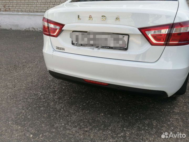 Задний бампер LADA vesta ледниковый