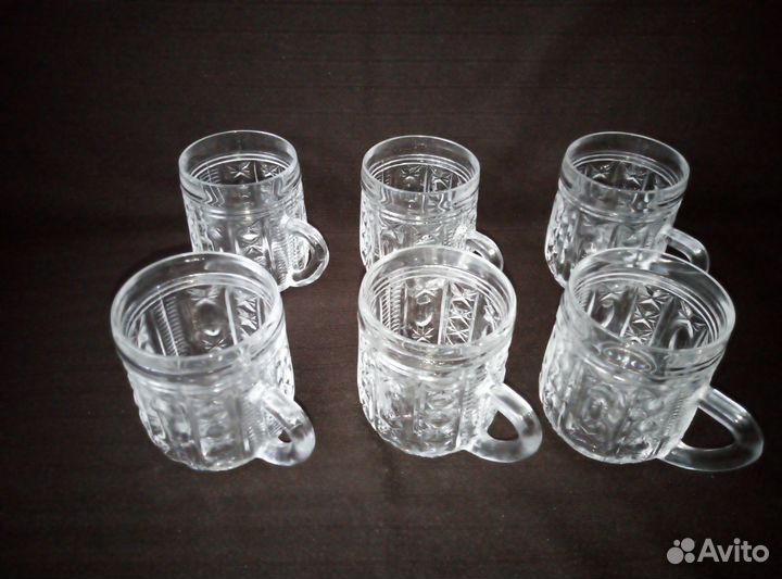 Хрустальные кружки
