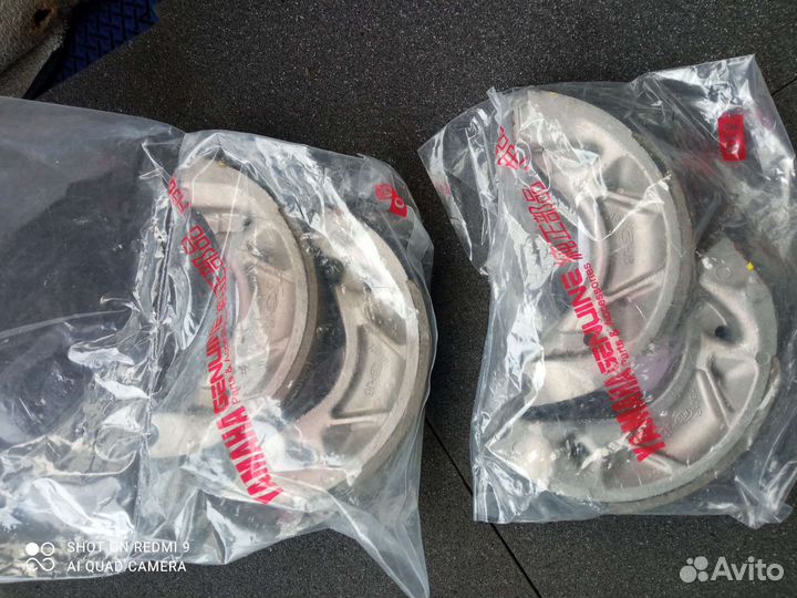 Тормозные колодки оригинал Yamaha 4T gear bws
