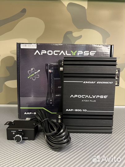 Моноблок усилитель apocalypse AAP-800.1D atom plus