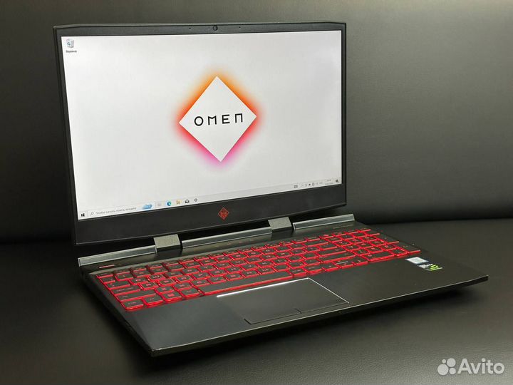 Игровой HP Omen GTX1050Ti/ i5-8300HQ/ SSD+HDD