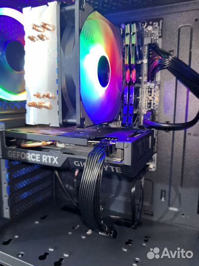 Хороший мощный компьютер RTX 4060 Ti+Ryzen 5500