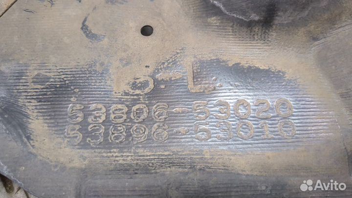 Защита арок (подкрылок) левая передняя Lexus IS, 2006