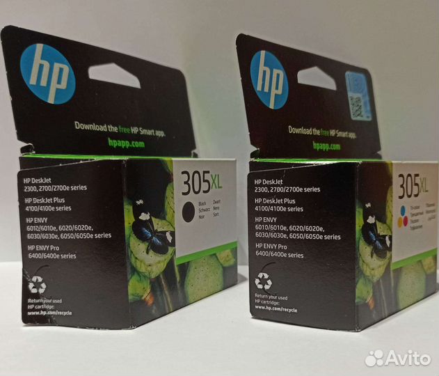 Картриджи струйные HP 305XL