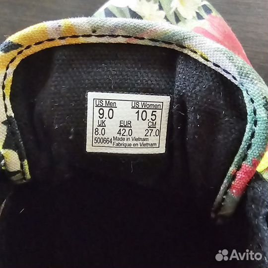 Кроссовки vans