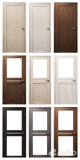 Двери межкомнатные экошпон