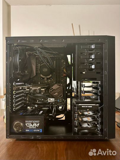 Пк AMD Ryzen 7 1800X, AMD Radeon R7 240, 16Гб оп