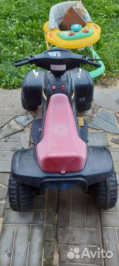 Детский квадроцикл на аккумуляторе бу