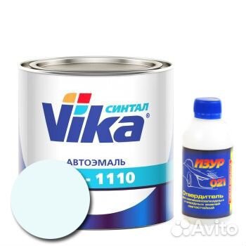 Vika/вика Автоэмаль 202 Белая мл-1110 2кг