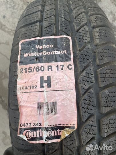 Continental VancoWinterContact 215/60 R17C