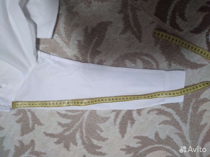 Рубашка белая для мальчика 146 см