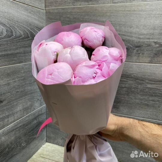 15 Букет из пионов Доставка пионы 25 цветы 9