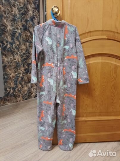 Флисовый комбинезон для девочки 110