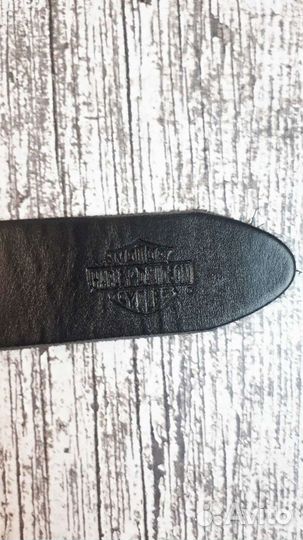 Кожаный ремень harley davidson