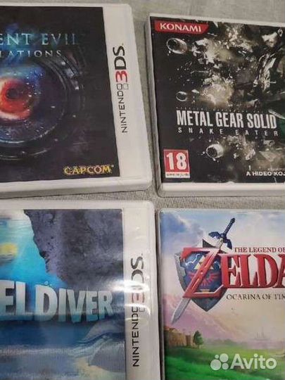 Аксессуары и игры nintendo ps vita