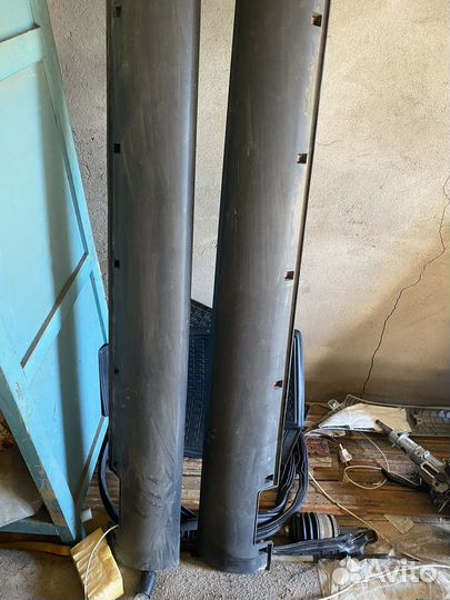 Накладки порогов kia soul 2