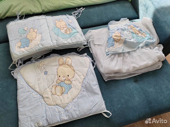 Бортики и балдахин для новорожденного