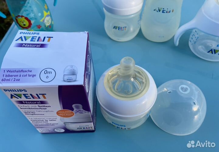 Бутылочки Philips avent natural пакетом