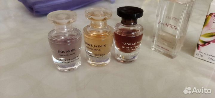 Набор мини духов Ив Роше iris jasmin vanil