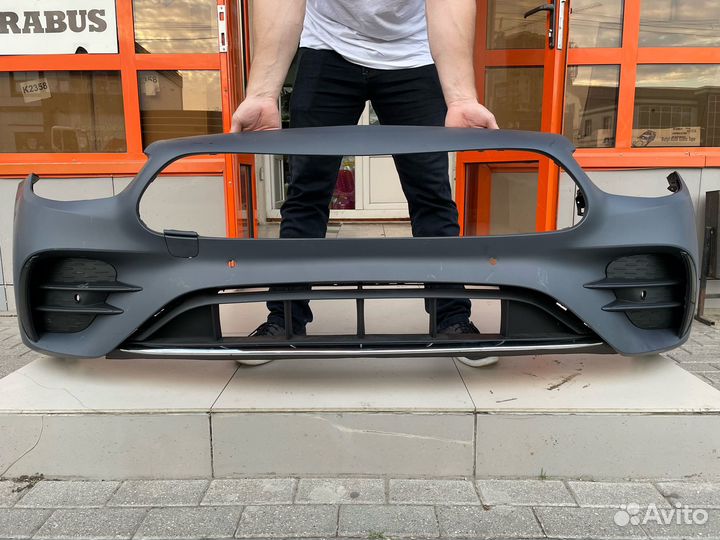 Бампер передний Mercedes w213 рестайлинг