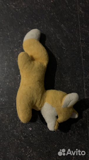 Мягкая игрушка лиса СССР