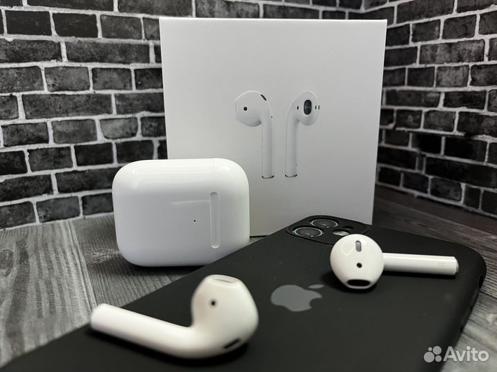Airpods 2 беспроводные наушники