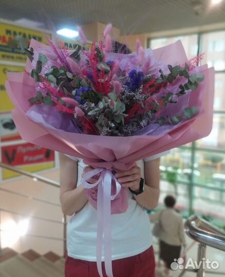 Букет из сухоцветов большой