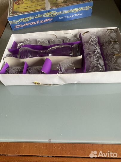 Набор посуды новый производитель Гусь Хрустальный