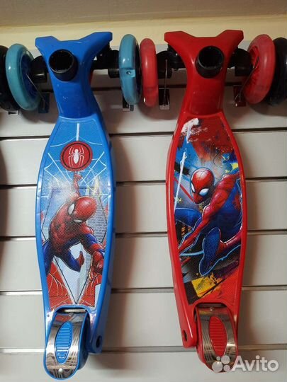 Самокат Скутер Макси популярные герои
