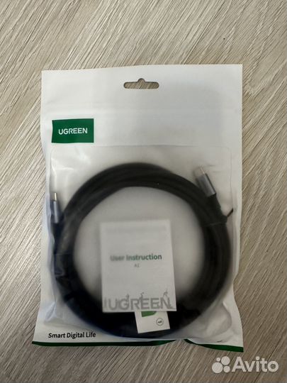 Кабель USB-C Ugreen 3 метра PD