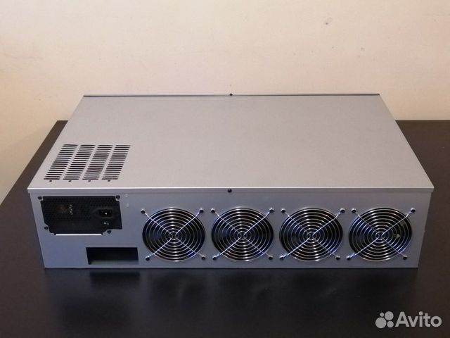 Закрытый корпус (тушка) для майнинга 8 карт 2000Вт
