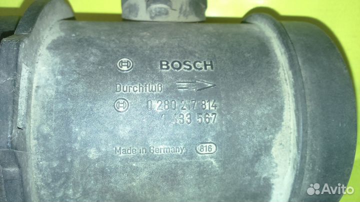 Расходомер воздуха (массметр) дмрв BMW бмв